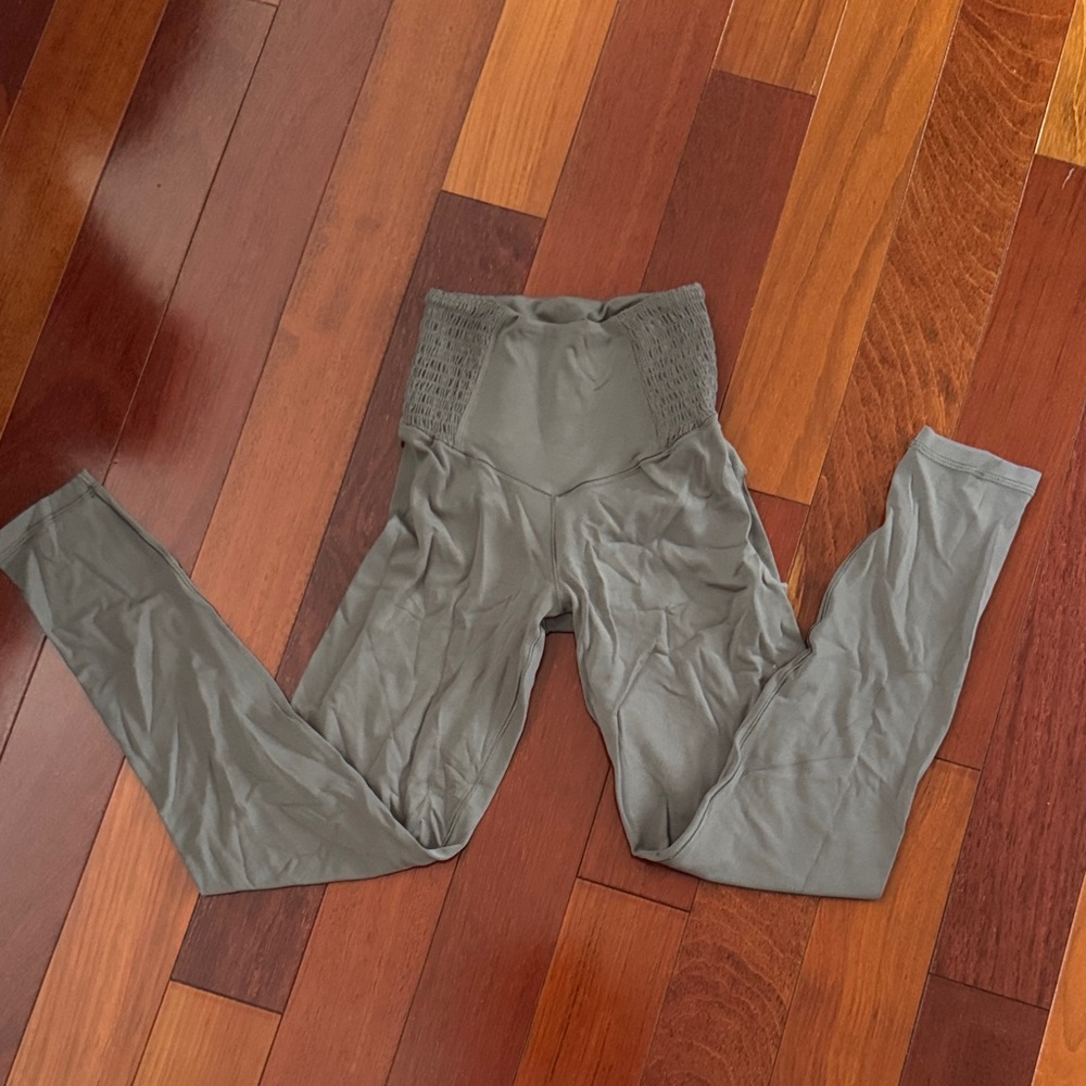 Aerie/Offline Gray High-Waisted Leggings